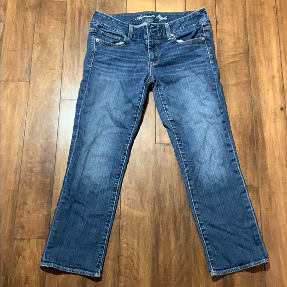 American Eagle Artist Crop Jeans size 8